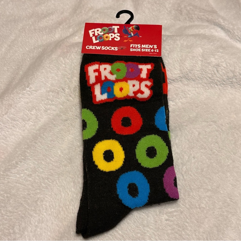 Froot Loops Crew Socks